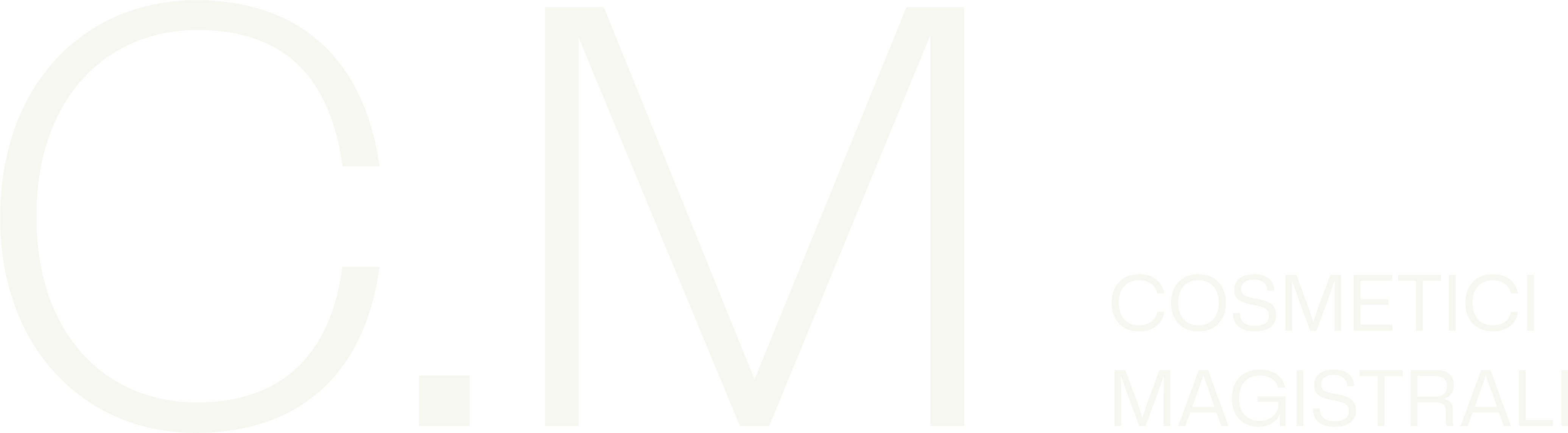 Logo bianco Cosmetici Magistrali
